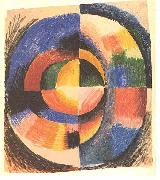 August Macke Colour circle oil